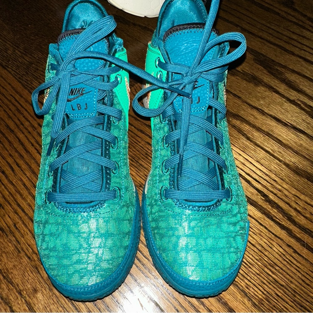 Nike LeBron NXXT Gen Geode Teal Purple size 8.5